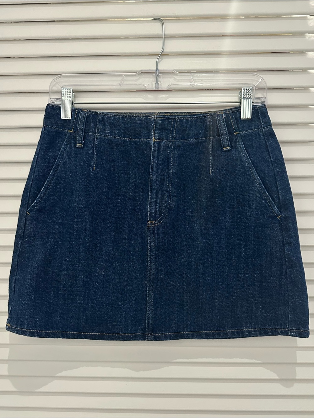 J.Crew Denim Mini Skirt in Resin Wash